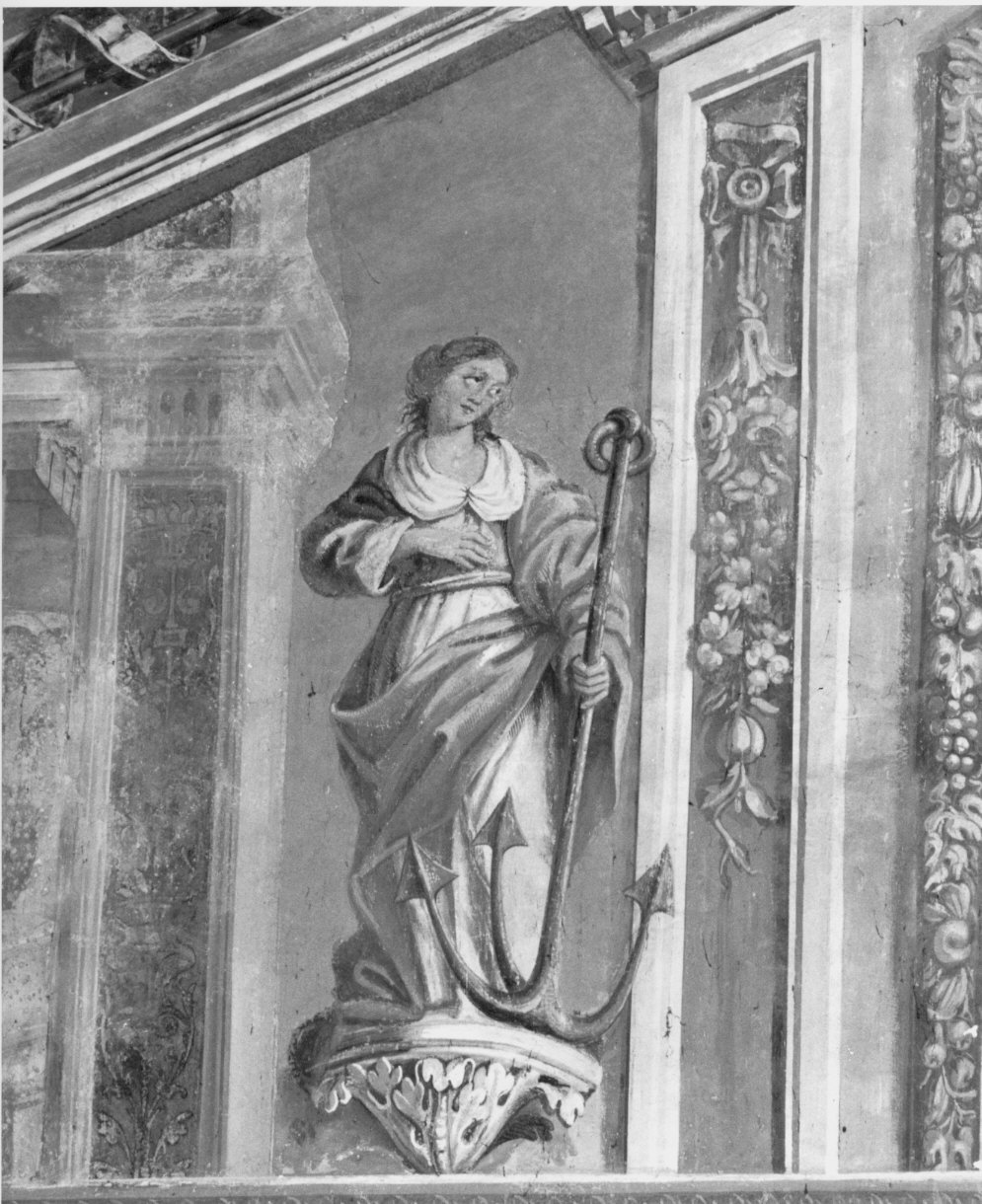 Speranza (dipinto murale, elemento d'insieme) di Tagliaferri Luigi (attribuito) (sec. XIX)