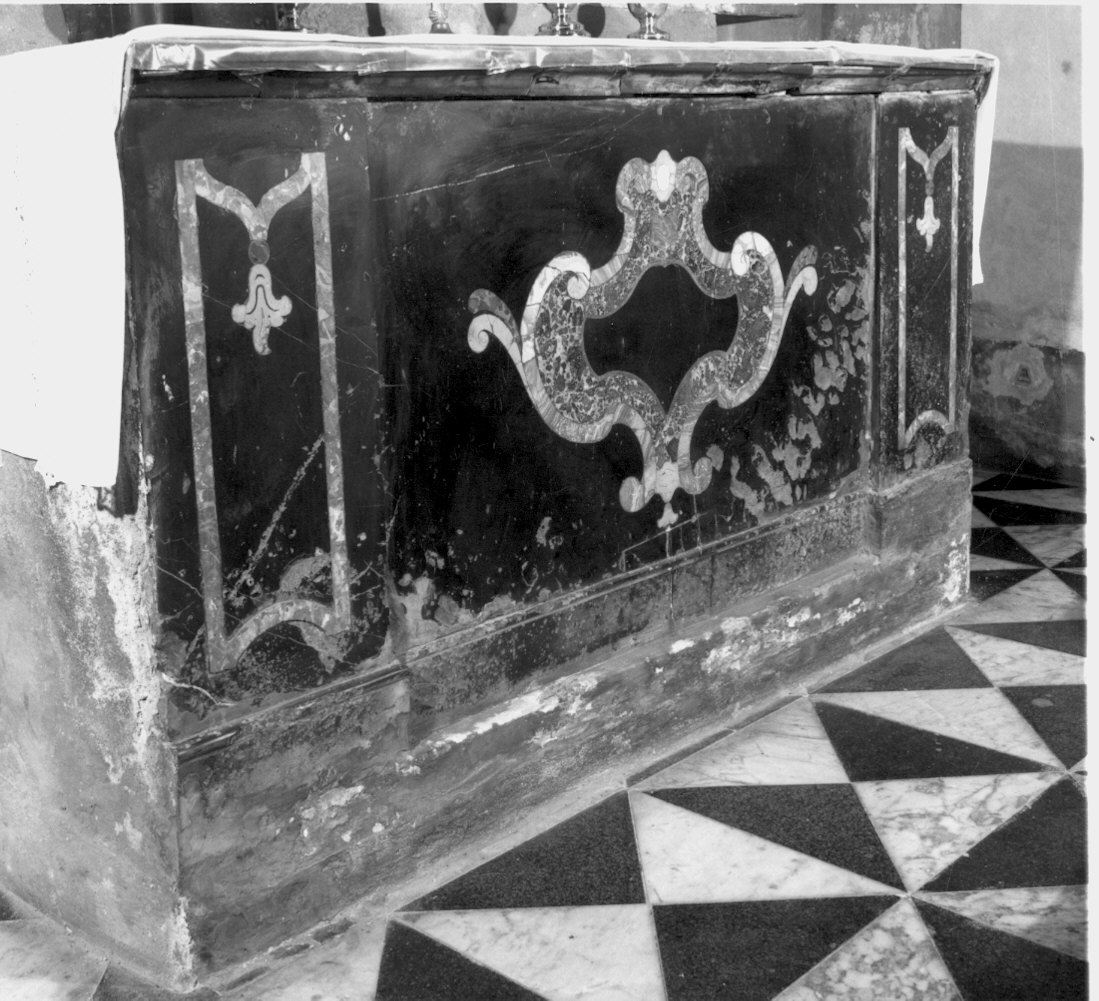 altare - bottega lombarda (secc. XVII/ XVIII)