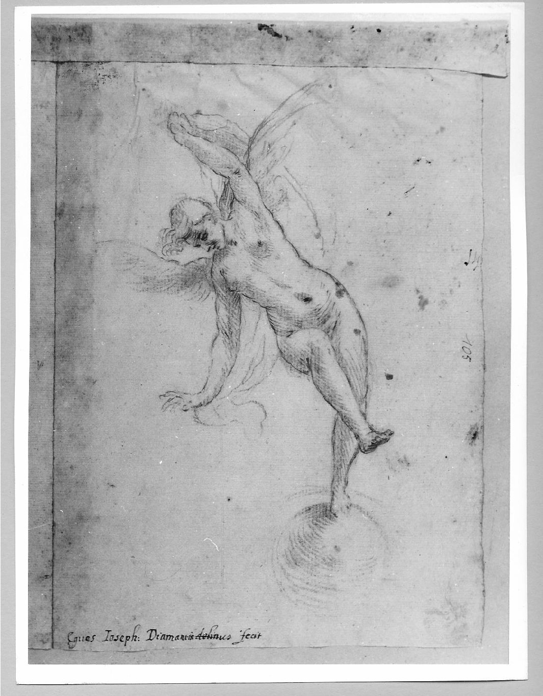 fortuna (disegno) di Diamantini Giuseppe (seconda metà sec. XVII)