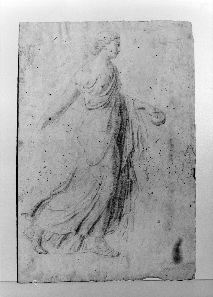 vestale (disegno) di Mastini V (sec. XVIII)