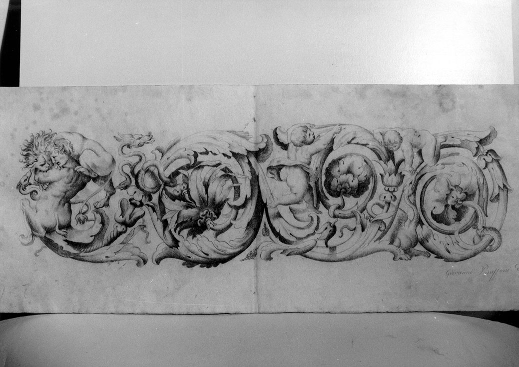 motivo decorativo (disegno) di Buffoni Giovanni (secc. XVIII/ XIX)