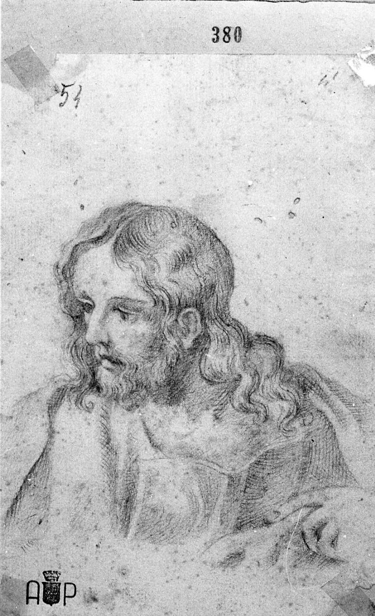 Cristo (disegno) di Palucci Carlo (secc. XVII/ XVIII)