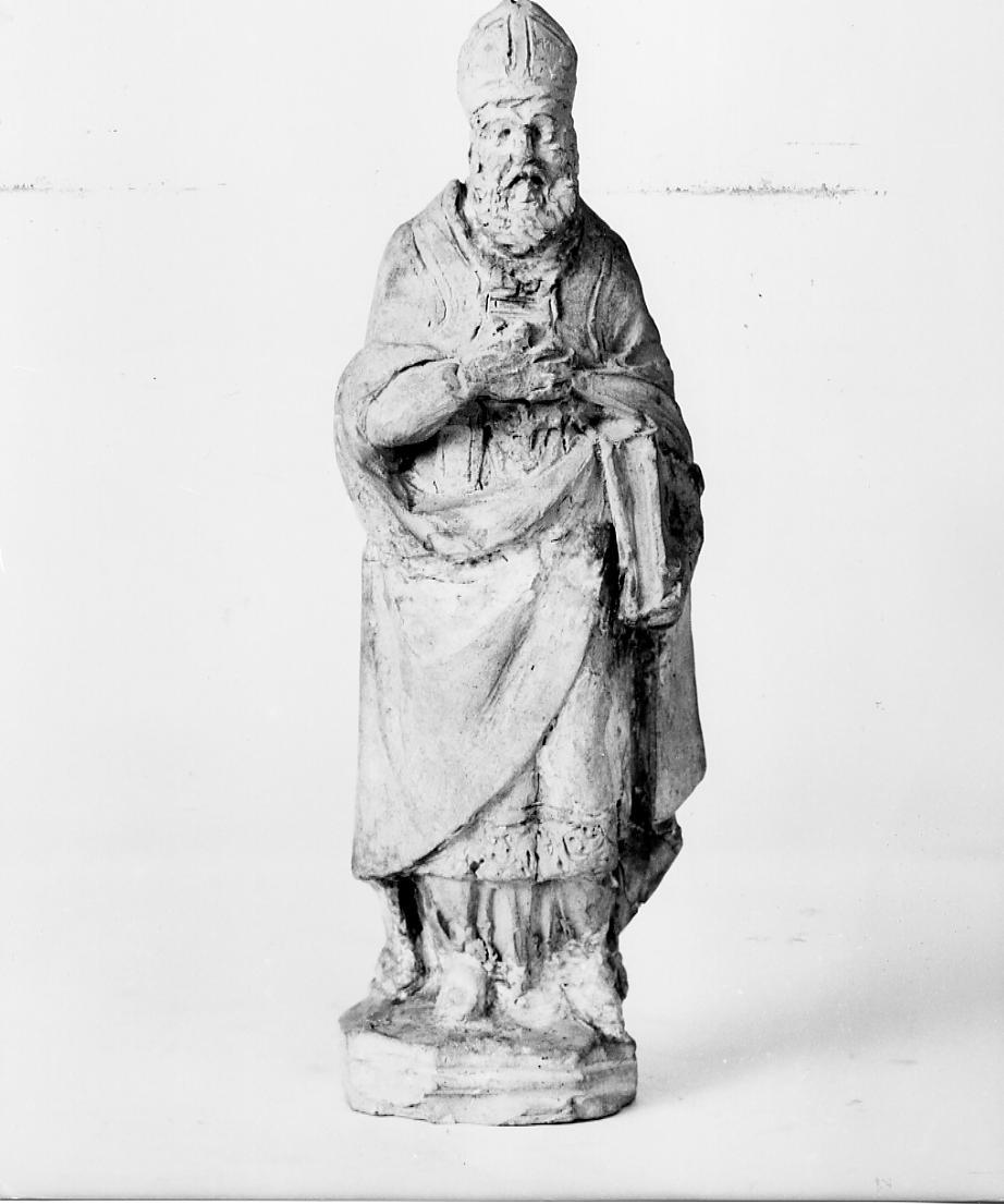 Sant'Ambrogio (statuetta) di Paci Giorgio (sec. XIX)