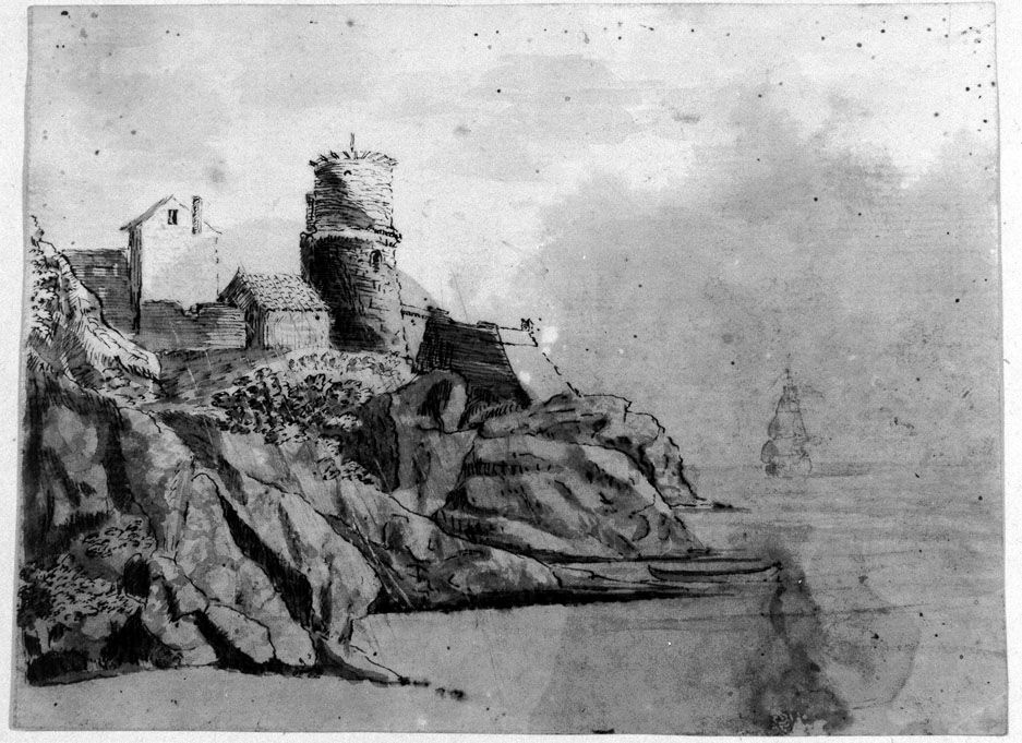 marina (disegno) di Honorati Carlo (prima metà sec. XIX)