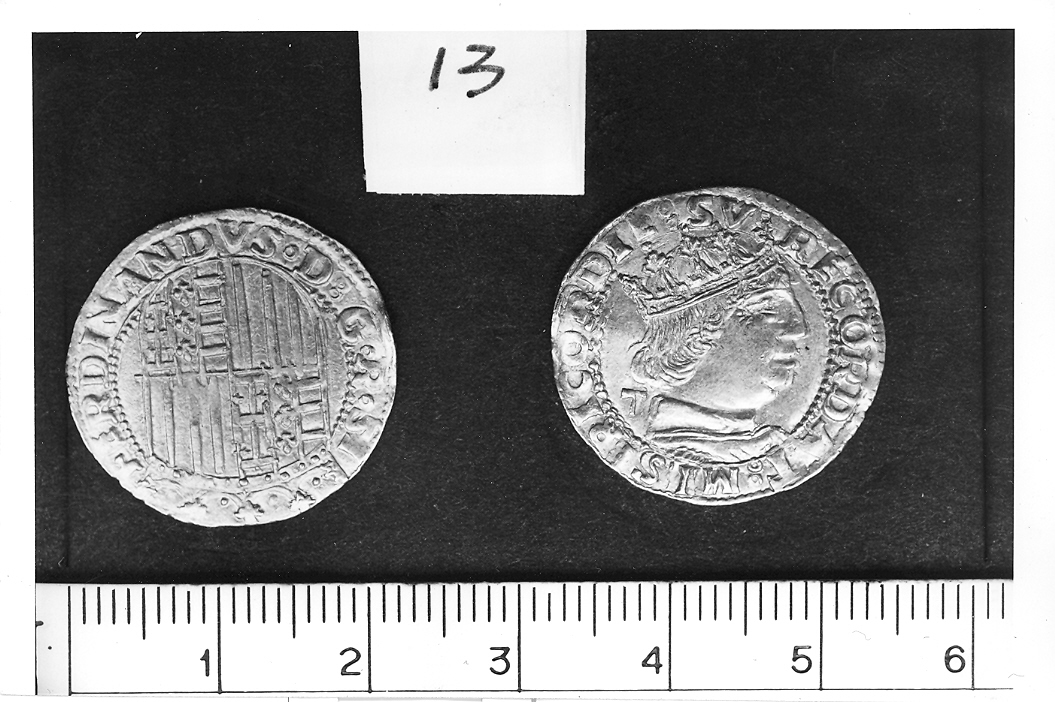 moneta - bottega napoletana (sec. XV)