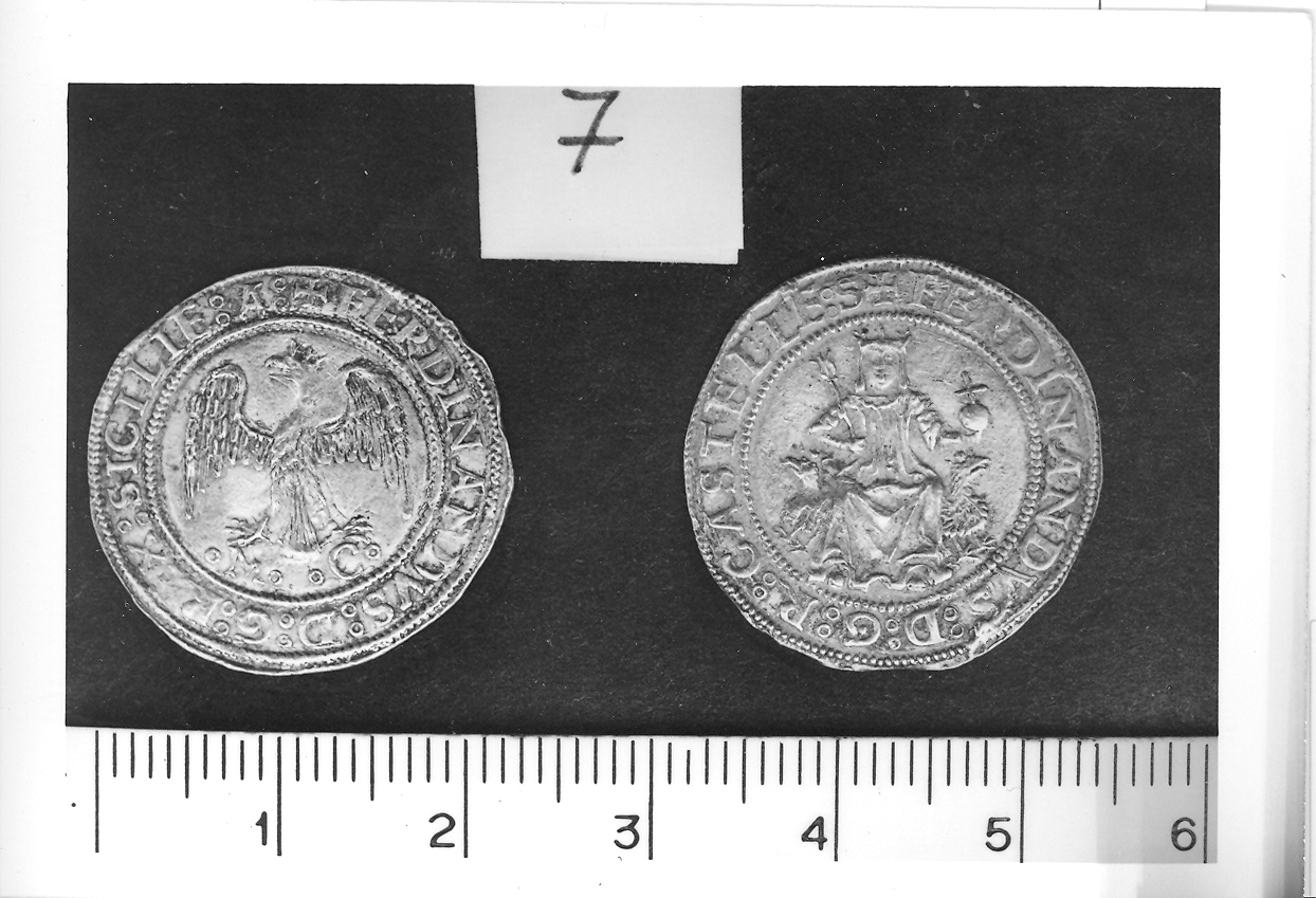 moneta - bottega napoletana (sec. XV)