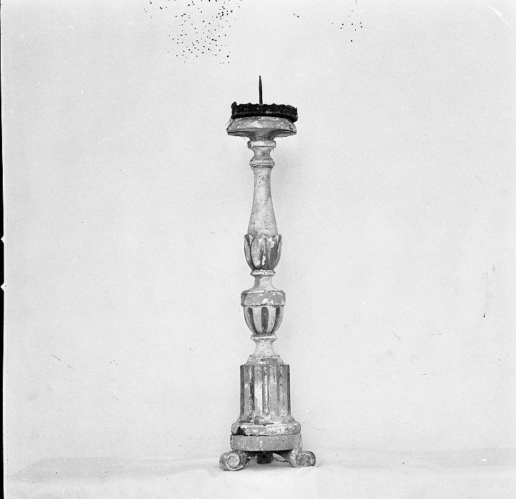 candelabro, serie - bottega marchigiana (sec. XIX)
