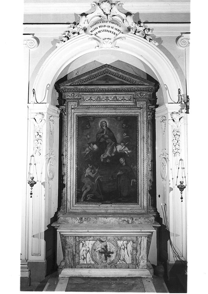 altare - a edicola - bottega marchigiana (sec. XVII)