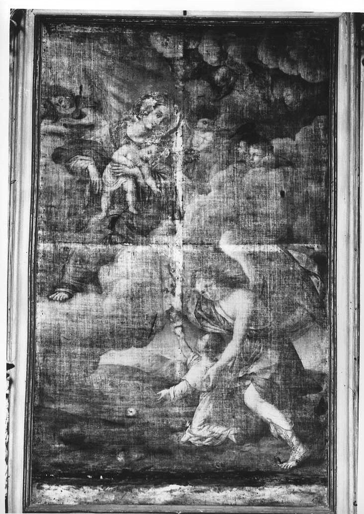 angelo custode (dipinto) - bottega marchigiana (seconda metà sec. XVII)