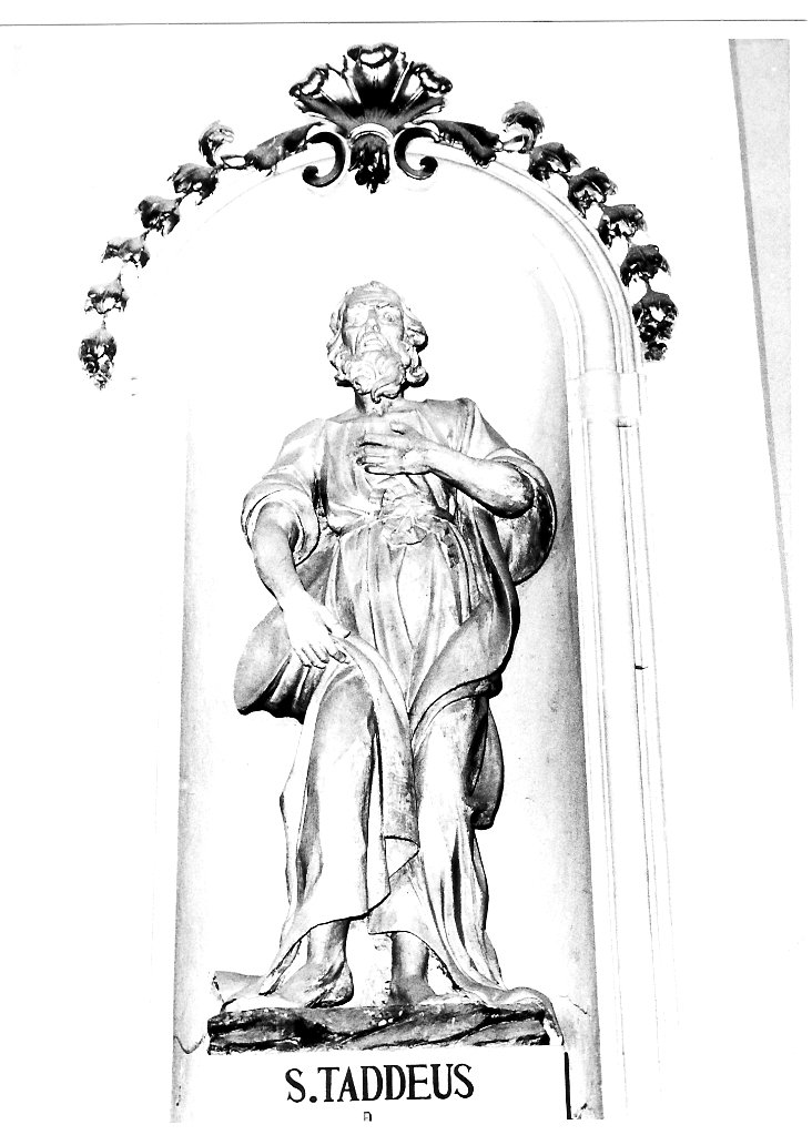 San Taddeo (statua, elemento d'insieme) di Fontana Domenico (fine sec. XVIII)