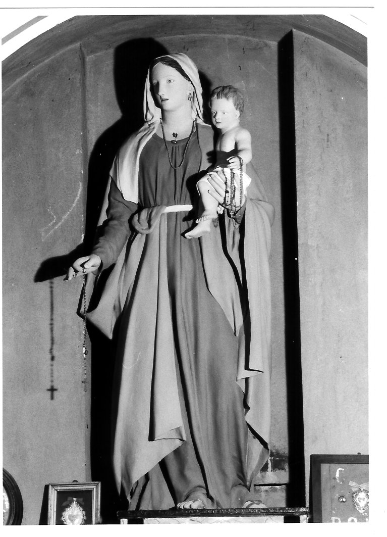 Madonna del Rosario (statua) - bottega romana (sec. XVII)