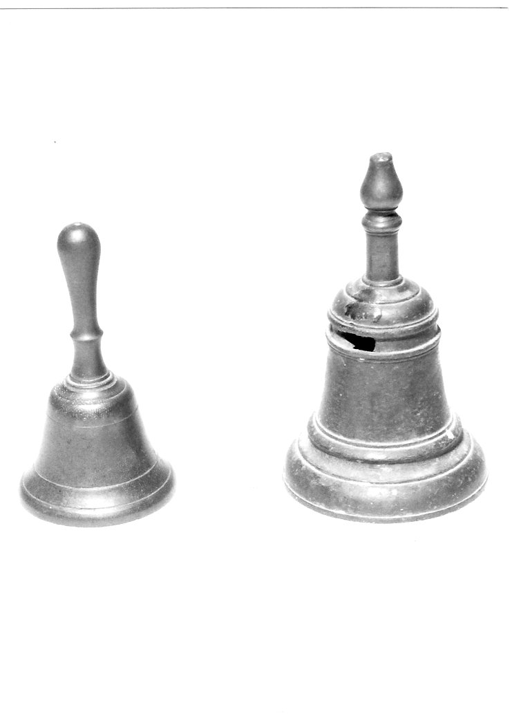 campanello d'altare, pendant - bottega marchigiana (sec. XVIII)