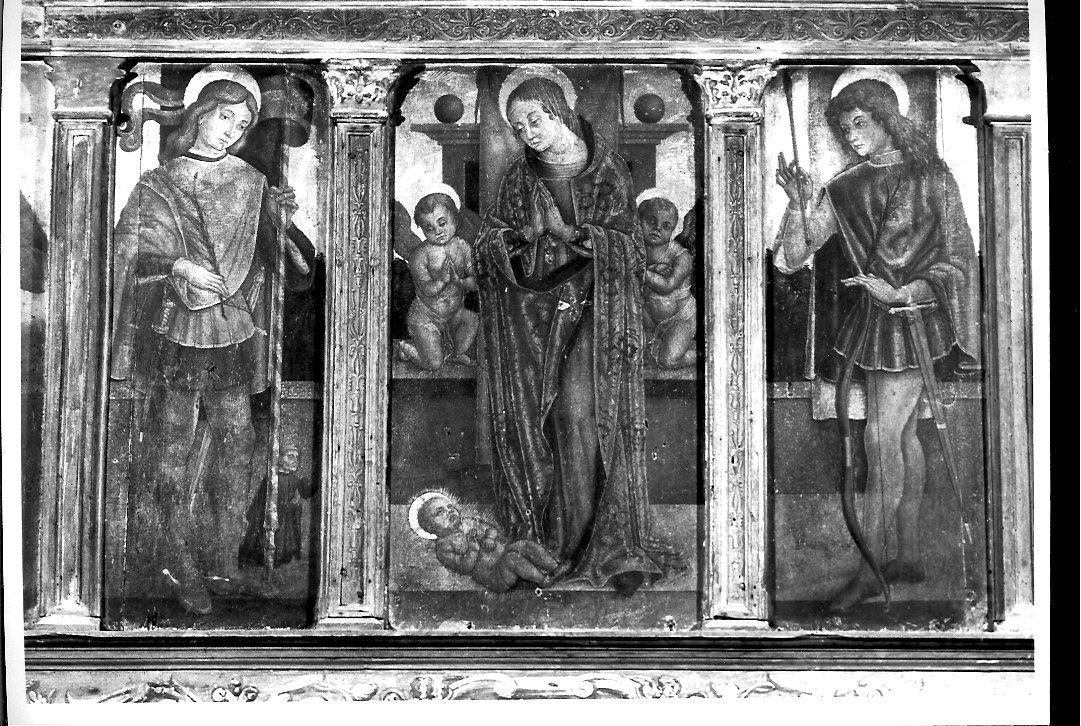 Sant'Elpidio (scomparto di trittico, elemento d'insieme) di Crivelli Vittore (sec. XV)