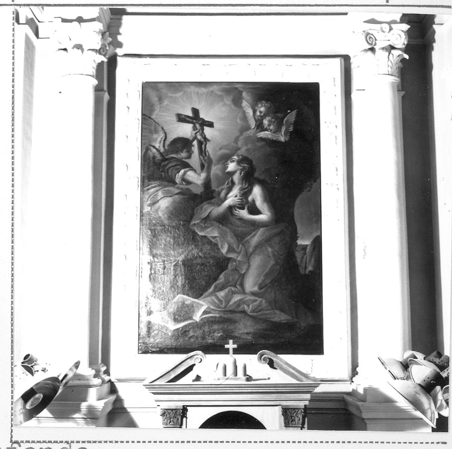 Santa Maria Maddalena penitente (dipinto) di Ghezzi Pier Leone (maniera) (prima metà sec. XVIII)