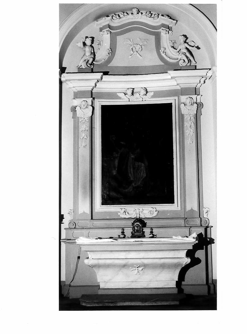 altare, coppia - bottega marchigiana (secc. XVIII/ XIX)