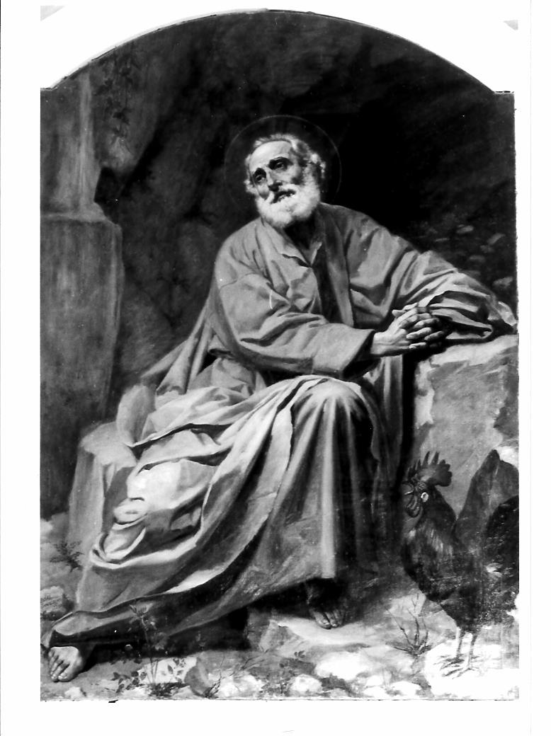 negazione di San Pietro (dipinto) di Orazi Orazio (sec. XX)