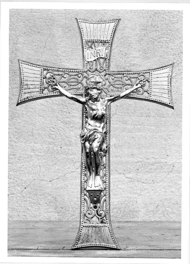 crocifisso - bottega marchigiana (sec. XX)