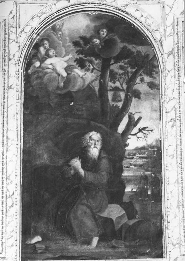 Sant'Antonio Abate (dipinto) - bottega marchigiana (metà sec. XVII)