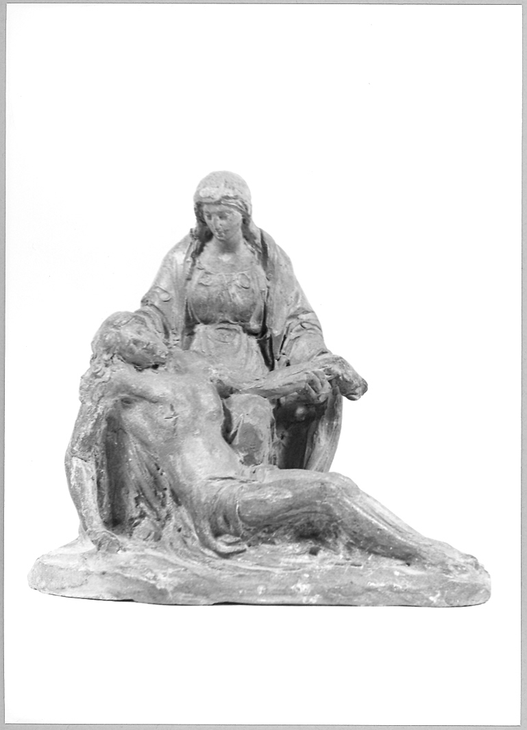 Pietà (gruppo scultoreo) di Paci Emidio (terzo quarto sec. XIX)