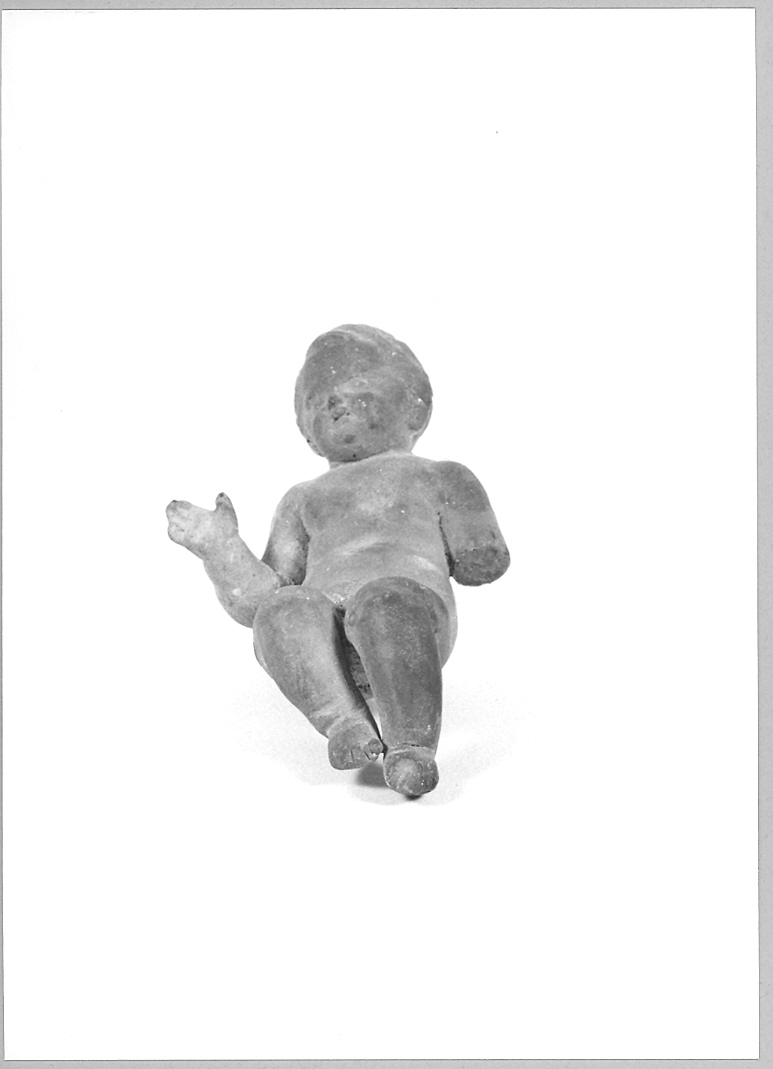 Gesù Bambino (statuetta) di Paci Emidio (terzo quarto sec. XIX)