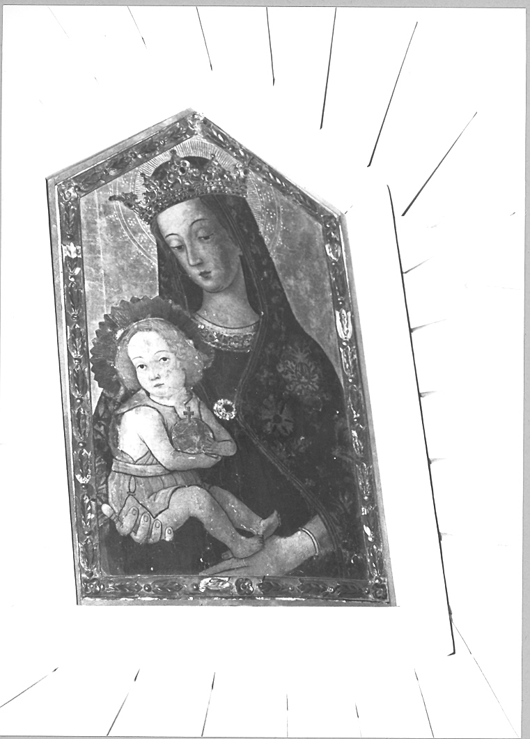 Madonna con Bambino (dipinto) di Alemanno Pietro (sec. XV)