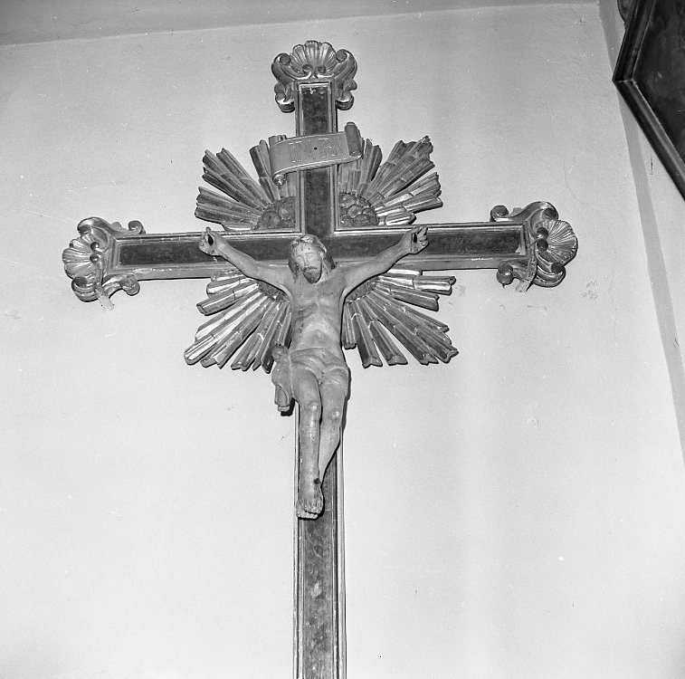 croce processionale - ambito marchigiano (fine sec. XVIII)