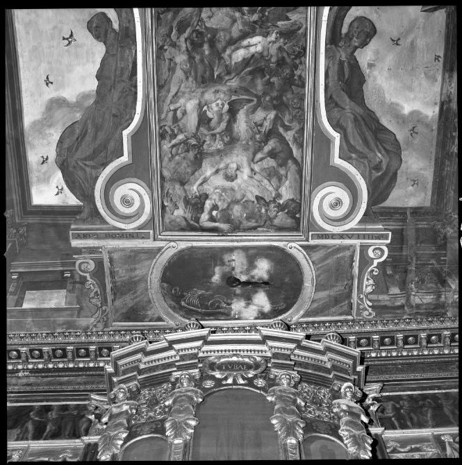 trionfo sulla morte (decorazione pittorica, ciclo) di Pandolfi Giovanni Giacomo (sec. XVII)