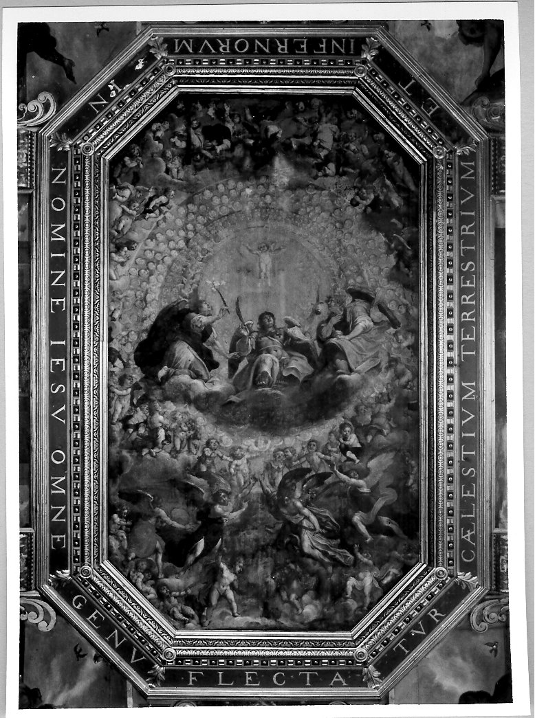 trionfo del Nome di Dio (dipinto, elemento d'insieme) di Pandolfi Giovanni Giacomo (sec. XVII)