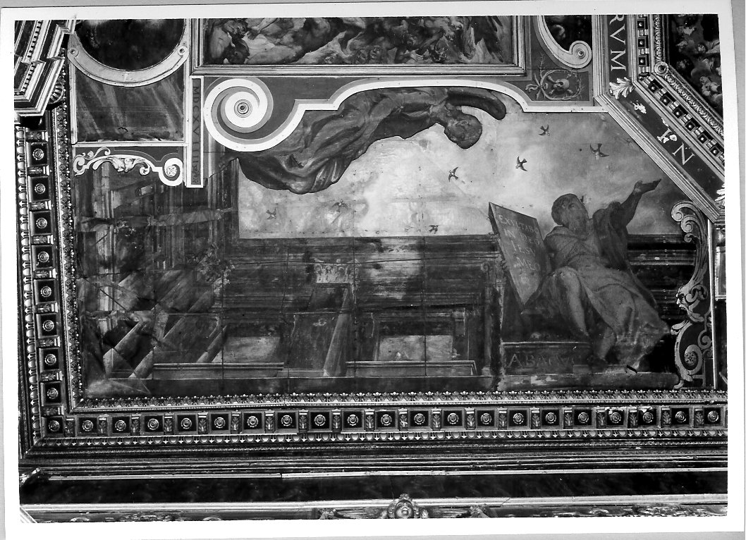 profeta Abacuc (dipinto, elemento d'insieme) di Pandolfi Giovanni Giacomo (sec. XVII)
