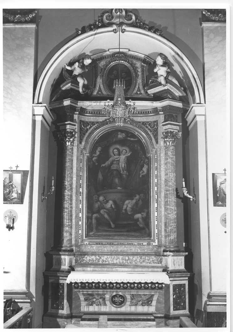 altare - a mensa, serie di Bernasconi Lorenzo (sec. XVIII)