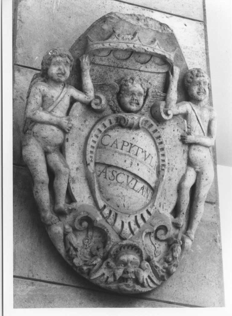 stemma (rilievo) - bottega marchigiana (sec. XVIII)