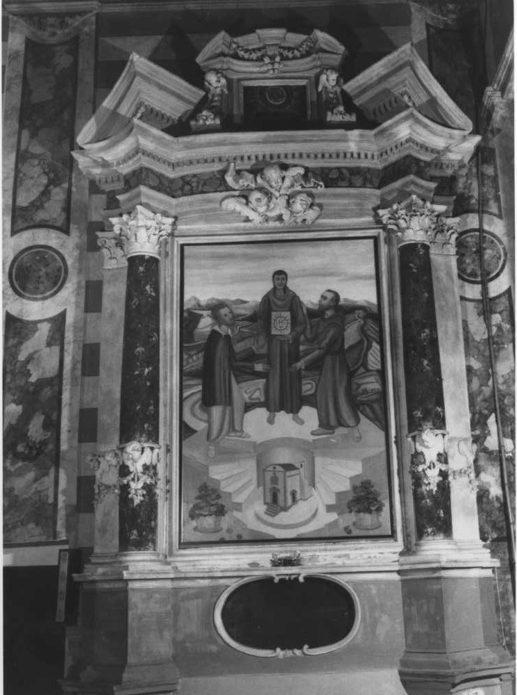 mostra d'altare di Giosafatti Lazzaro (attribuito) (sec. XVIII)