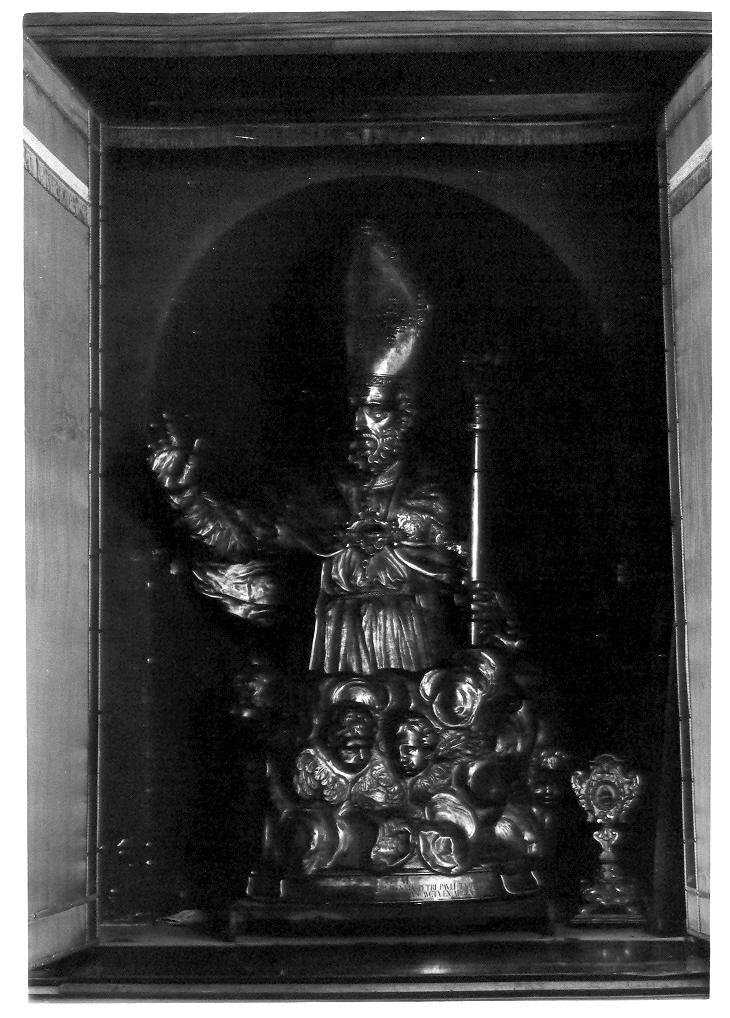 San Severino vescovo (busto) di Lotti Sante (sec. XVII)