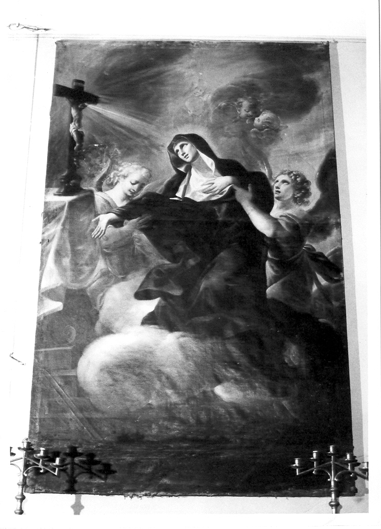 estasi di S. Rita (dipinto) di Puccini Biagio (sec. XVIII)