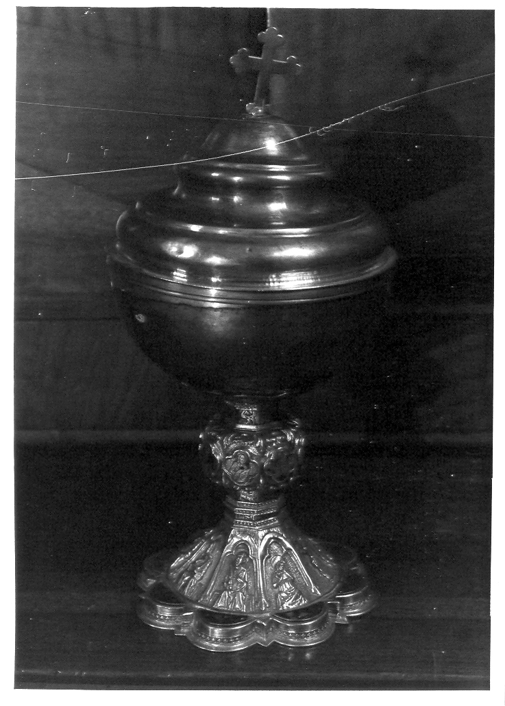 pisside - bottega marchigiana (prima metà sec. XVI)