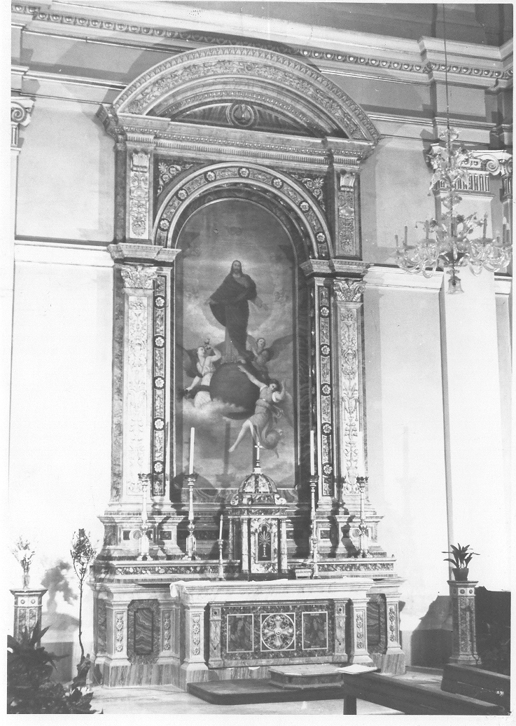 altare, insieme di Sacconi Giuseppe, Spagnolini Francesco (sec. XIX)