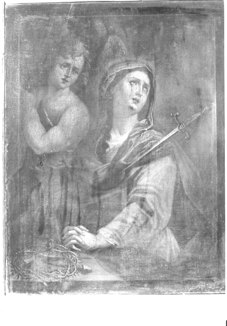 Madonna Addolorata (dipinto, elemento d'insieme) di Ricci Alessandro (attribuito) (fine/inizio secc. XVIII/ XIX)