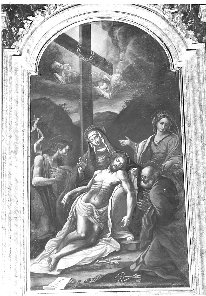 deposizione di Cristo dalla croce (dipinto) di Ricci Filippo (sec. XVIII)