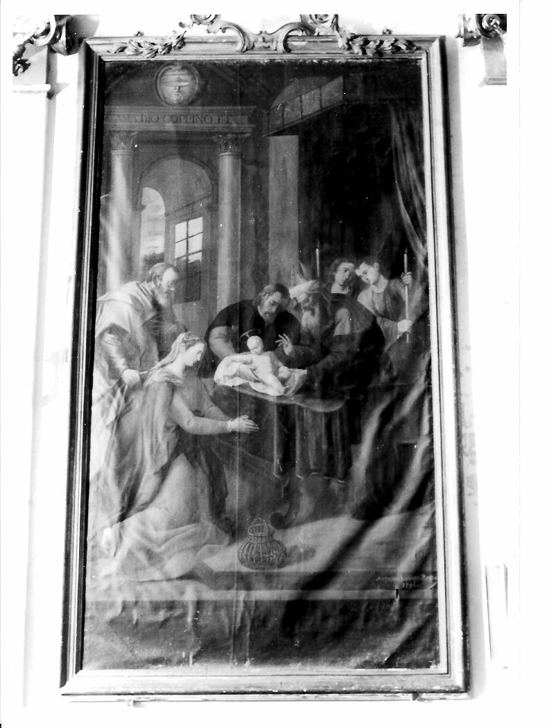 circoncisione di Gesù Bambino (dipinto) di Lazzari Antonio (sec. XVIII)