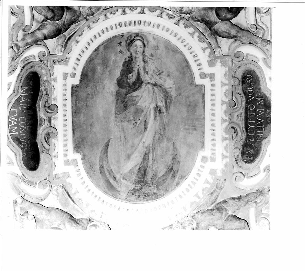 Immacolata Concezione (dipinto, elemento d'insieme) di Boscoli Andrea (sec. XVII)