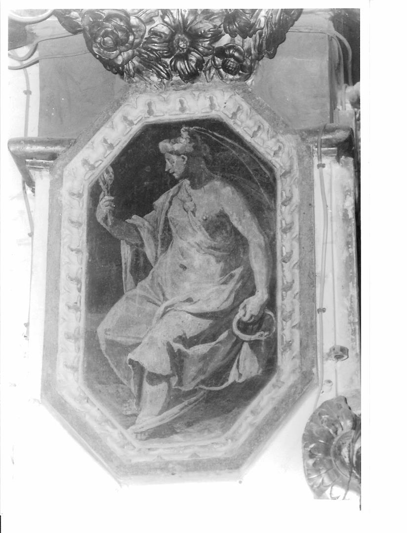 Prudenza (dipinto, elemento d'insieme) di Boscoli Andrea (sec. XVII)