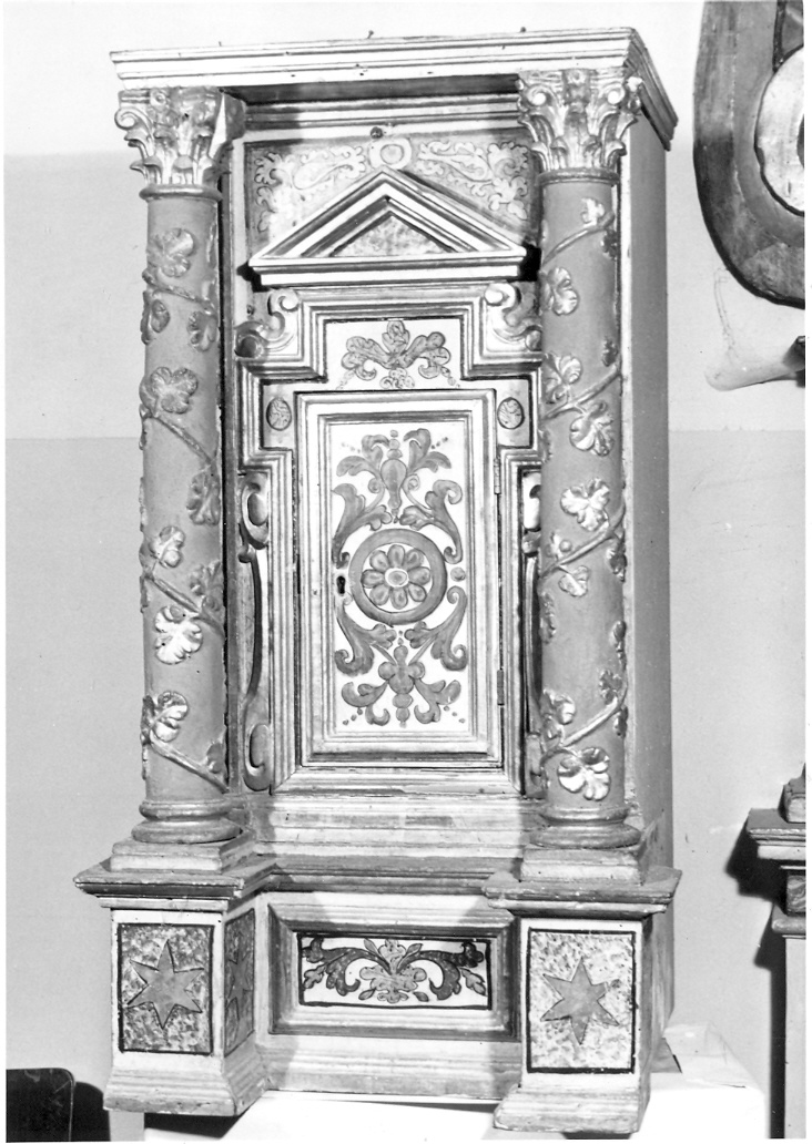 tabernacolo - bottega marchigiana (sec. XVII)