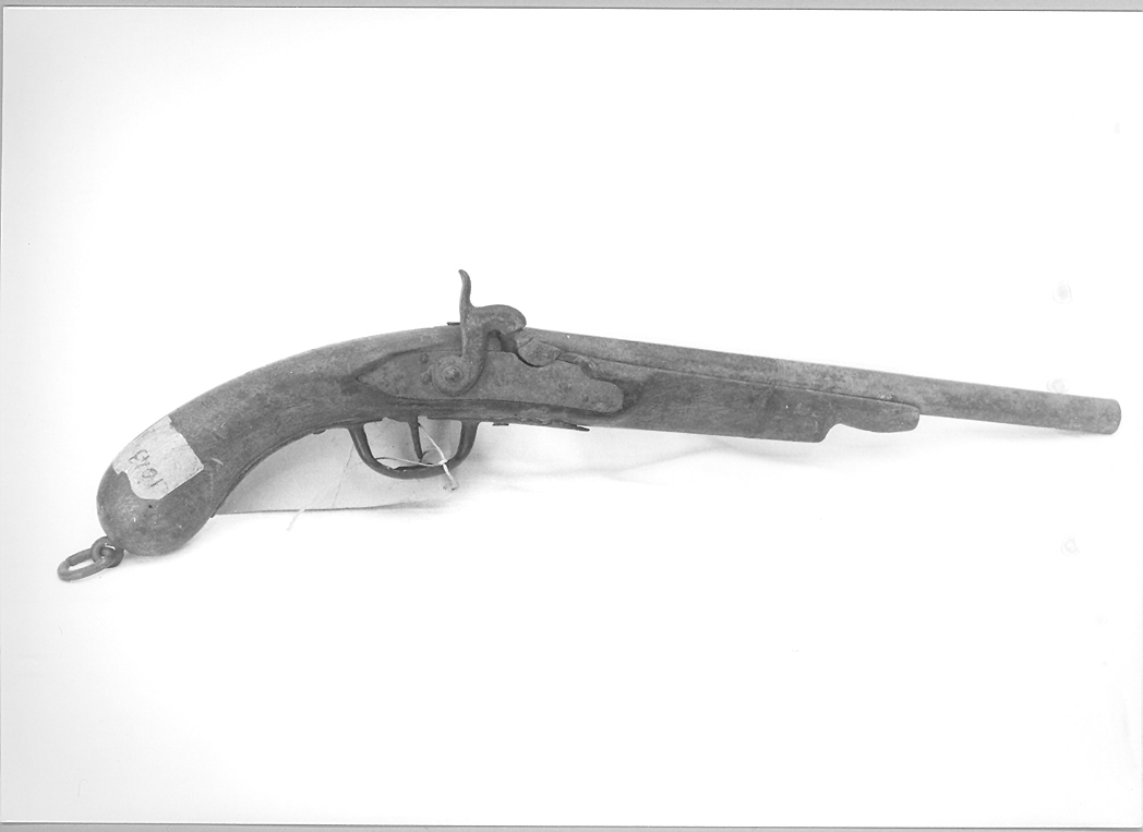 pistola - bottega marchigiana (sec. XIX)