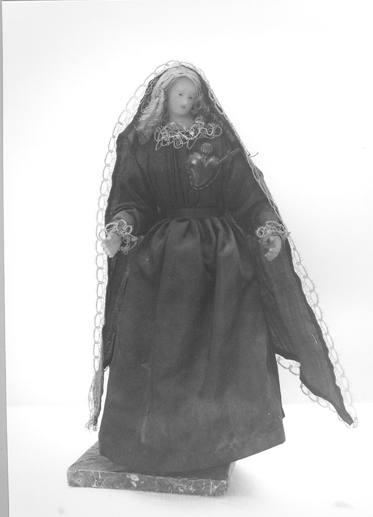 Madonna Addolorata (statuetta) - bottega marchigiana (sec. XIX)