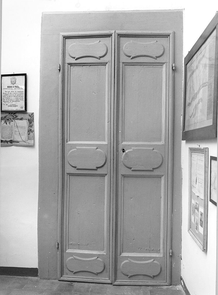 porta - a due battenti - bottega marchigiana (seconda metà sec. XVIII)