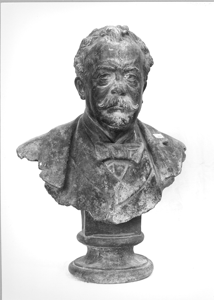 figura maschile (busto) - bottega marchigiana (sec. XIX)