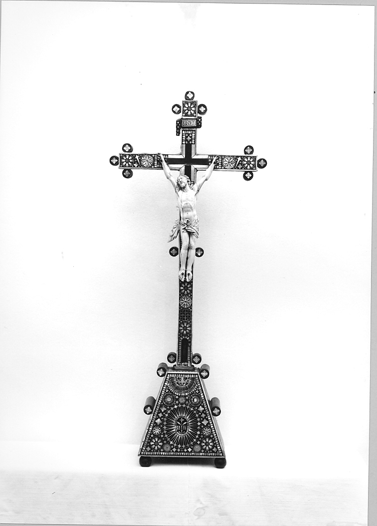 croce d'altare - bottega marchigiana (sec. XVII)
