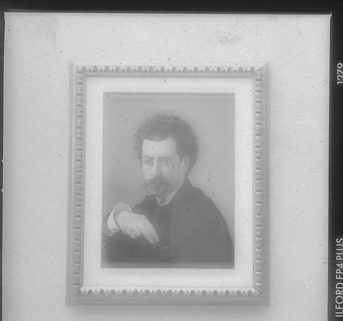 ritratto virile (dipinto) di Signorini Telemaco (seconda metà sec. XIX)