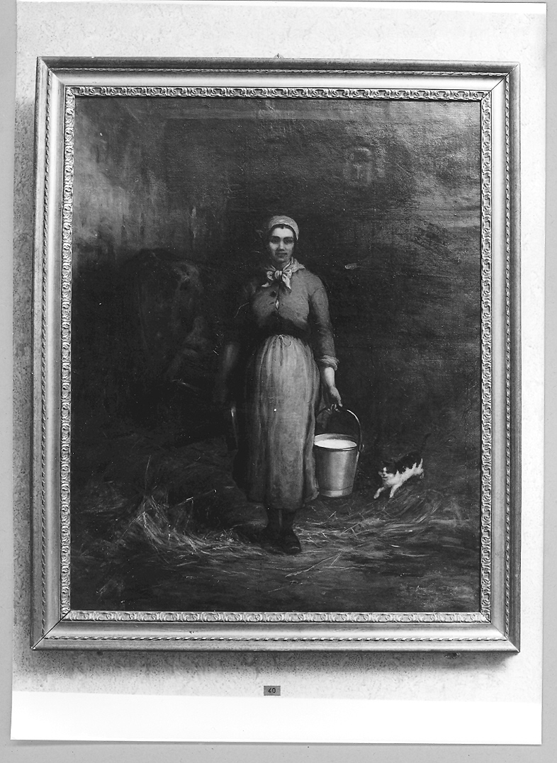 figura femminile (dipinto) - ambito marchigiano (sec. XIX)