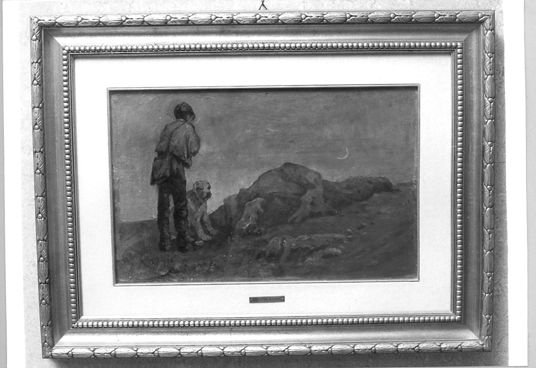 paesaggio (dipinto) di Raggio Giuseppe (seconda metà sec. XIX)